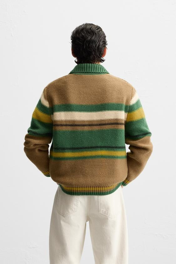 "GABIN" - POLO SWEATER