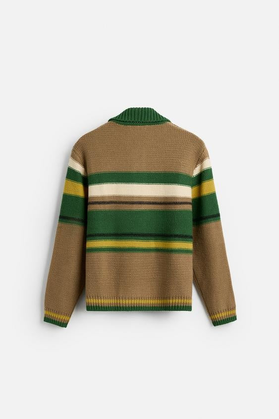 "GABIN" - POLO SWEATER