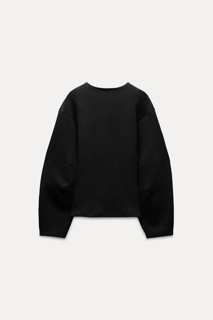 "ELIA" - SWEATSHIRT BLACK