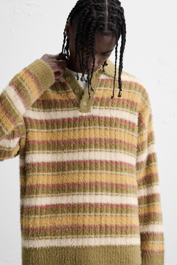 "Noé" - POLO SWEATER 