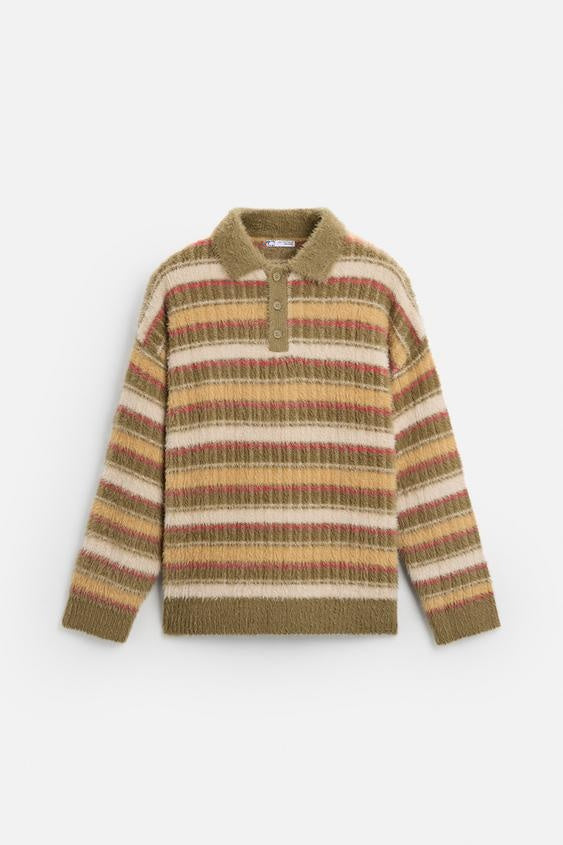 "Noé" - POLO SWEATER 