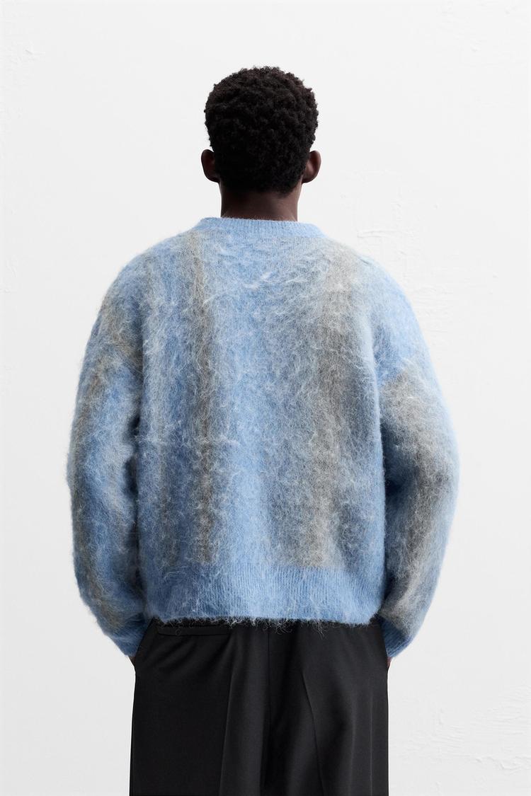 "MOHAIR" - KNIT NIGHTBLUE