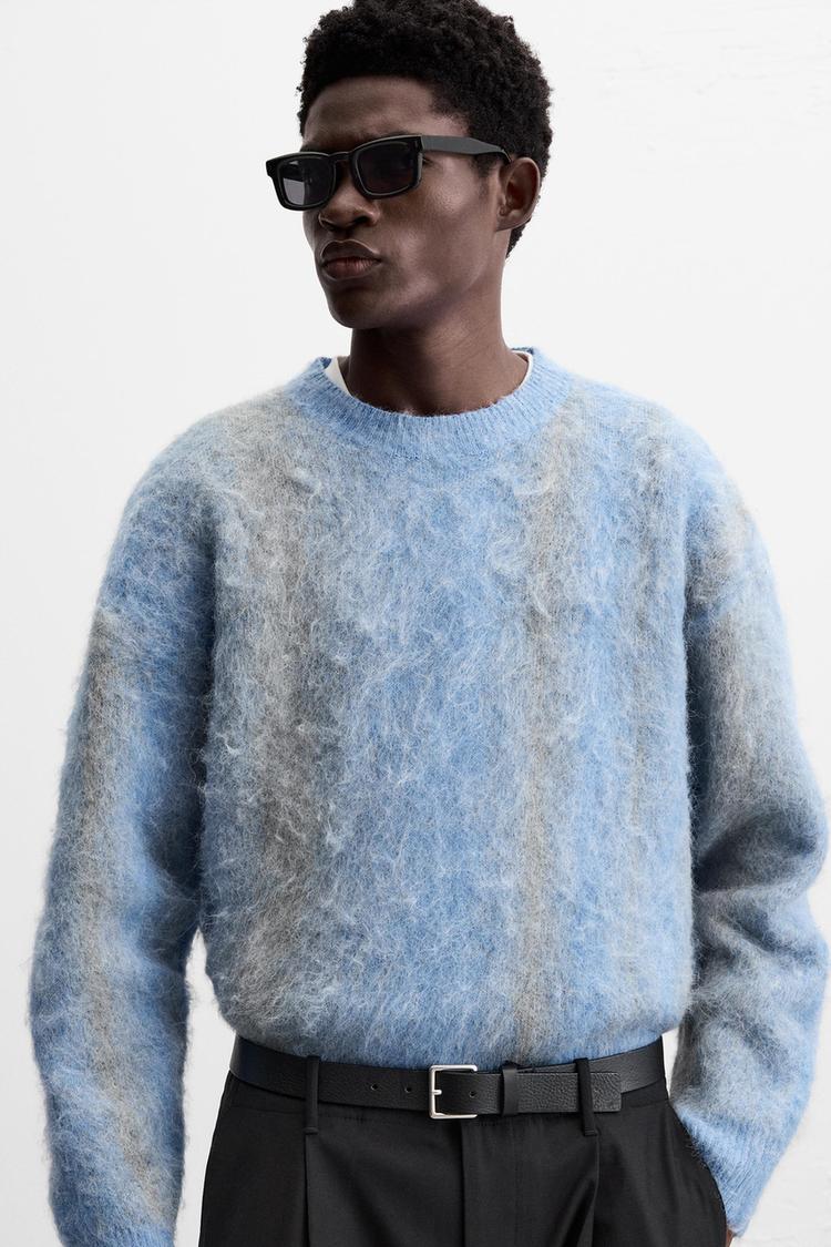 "MOHAIR" - KNIT NIGHTBLUE