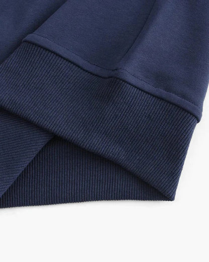 "MONACO" - HALF ZIP NAVY BLUE