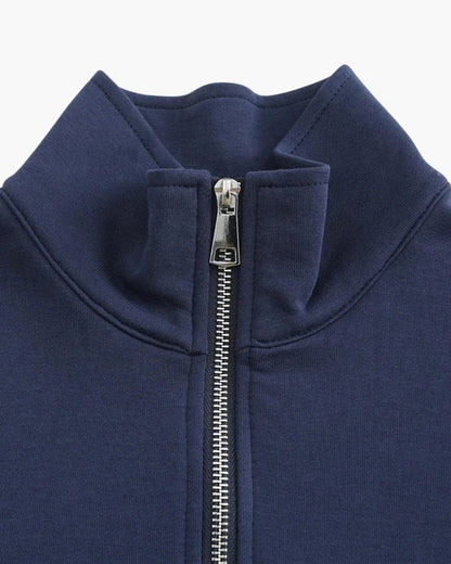 "MONACO" - HALF ZIP NAVY BLUE