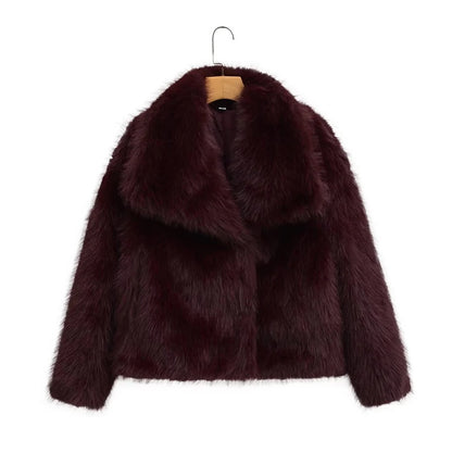 "ZOE" -  FAUX FUR JACKET (VIRAL)