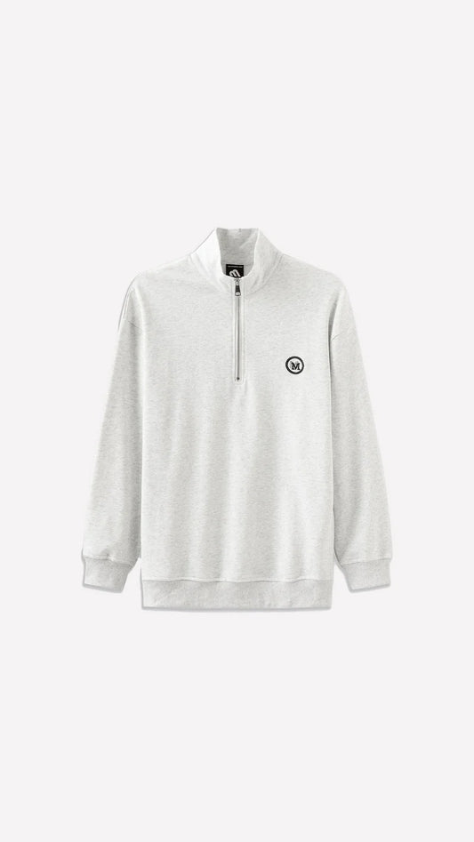 "MONACO" - HALF ZIP WHITE