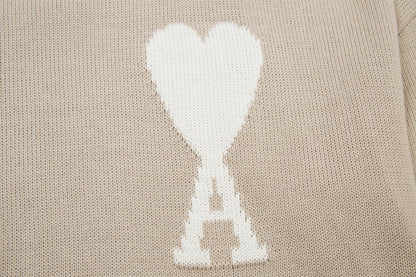 "HEART" - SWEATER CREAM (UNISEX)