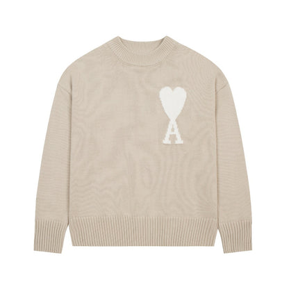 "HEART" - SWEATER CREAM (UNISEX)