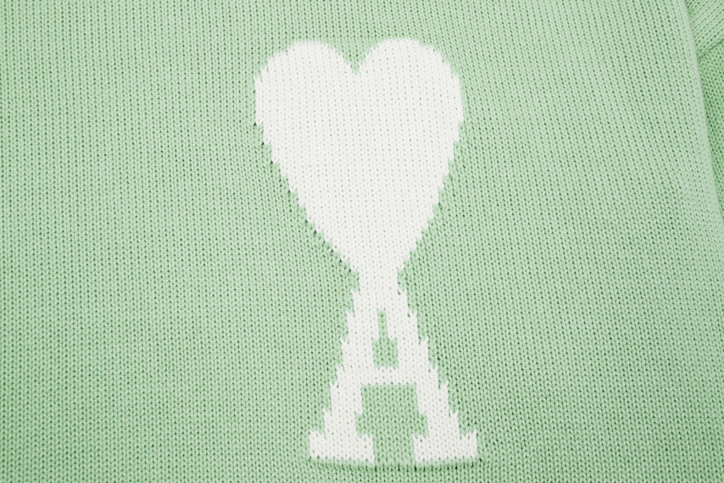 "HEART" - SWEATER MINT (UNISEX)