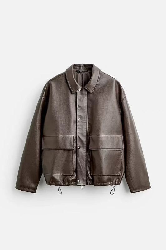 "JAVIER" - LEATHER JACKET