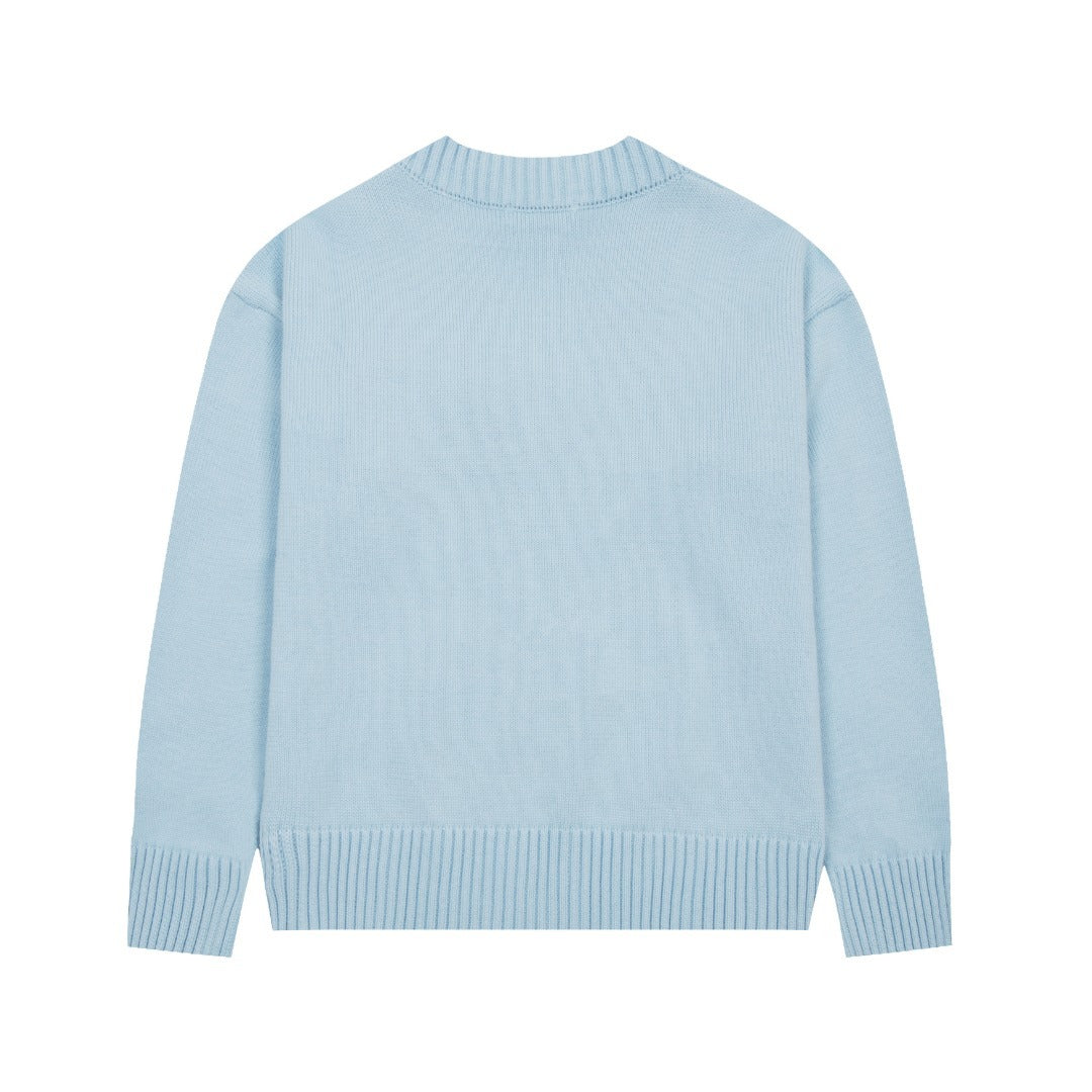 "HEART" - SWEATER BABYBLUE (UNISEX)